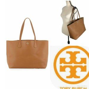 Tory Burch Perry Tote - Bark/Gold